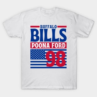 Buffalo Bills Poona Ford 98 American Football Team T-Shirt